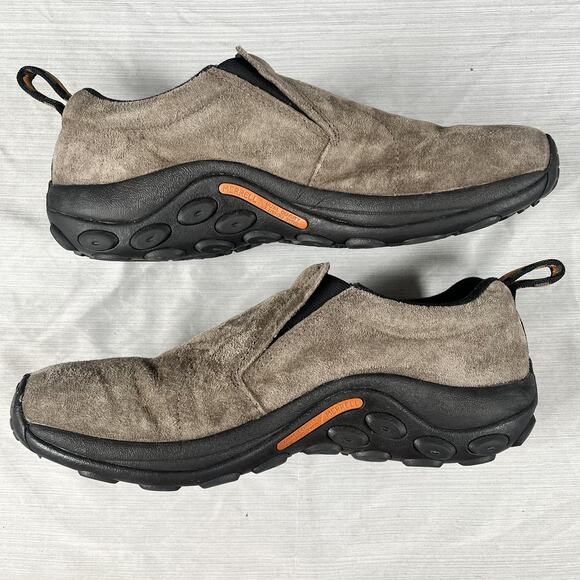 Merrell Jungle Moc Slip On Shoes Men’s Size 11.5 Gunsmoke Trail Sneakers J60707 - Picture 1 of 7